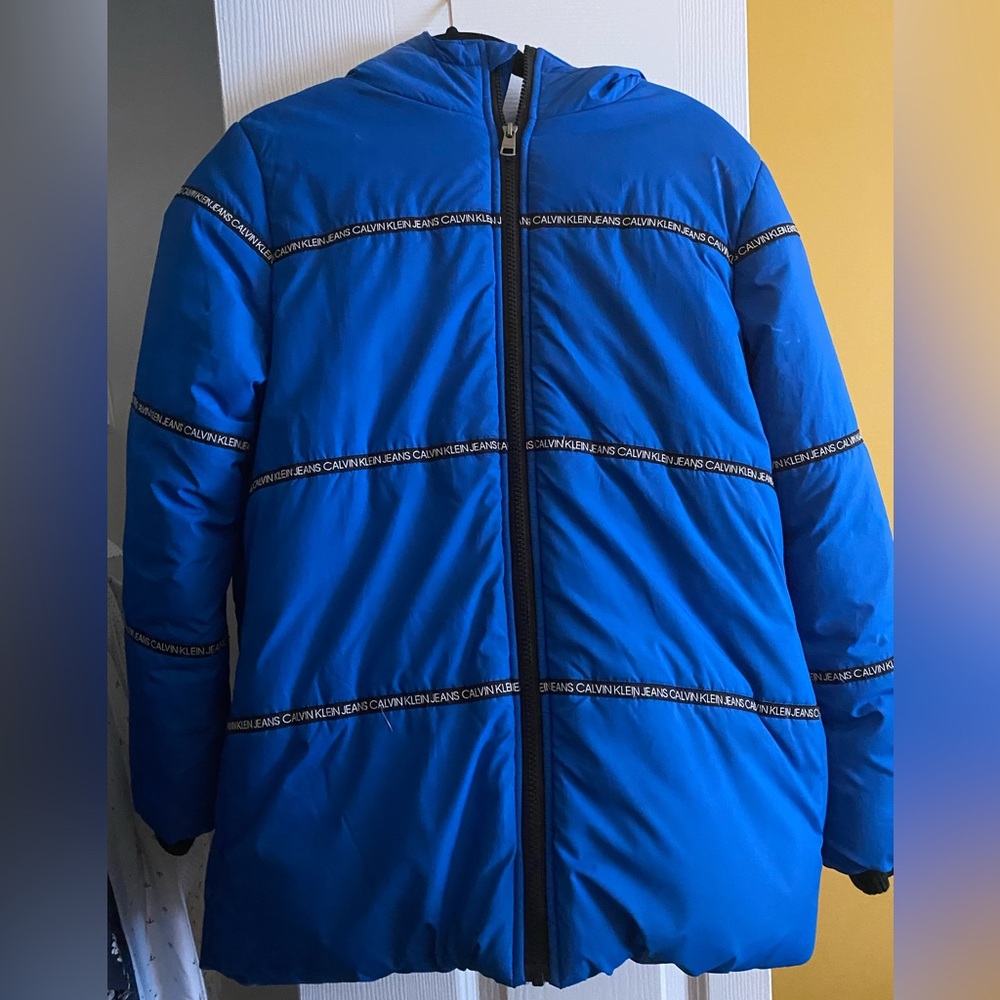 Calvin Klein Blue Puffer